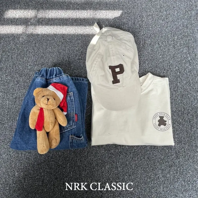 Nrk - Korean Children Fashion - #kidzfashiontrend - P Logo Cap - 4