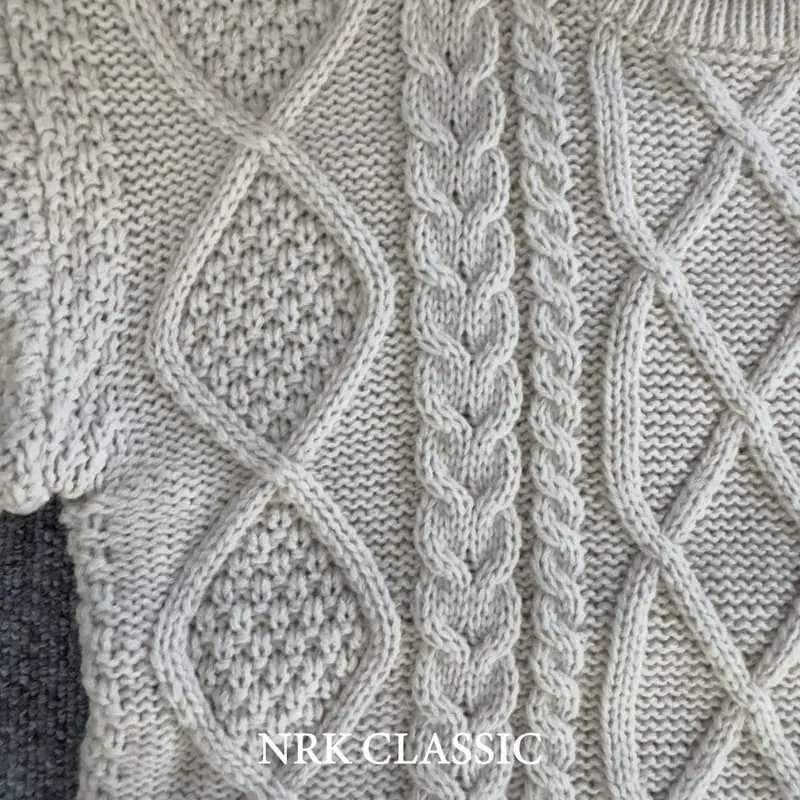 Nrk - Korean Children Fashion - #prettylittlegirls - Fisher Knit Tee - 4