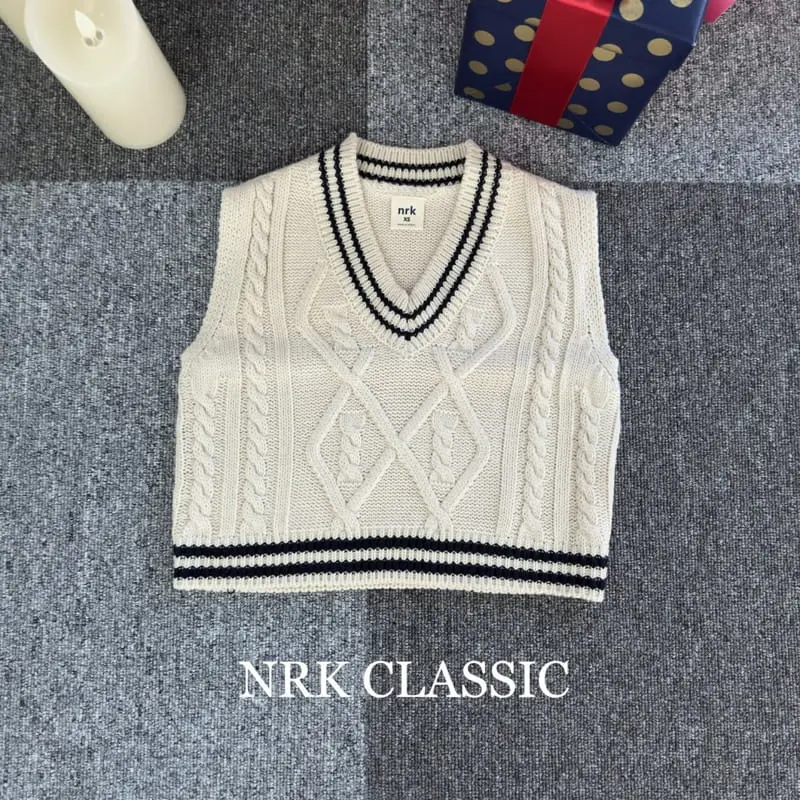 Nrk - Korean Children Fashion - #childofig - School Look Vest - 4