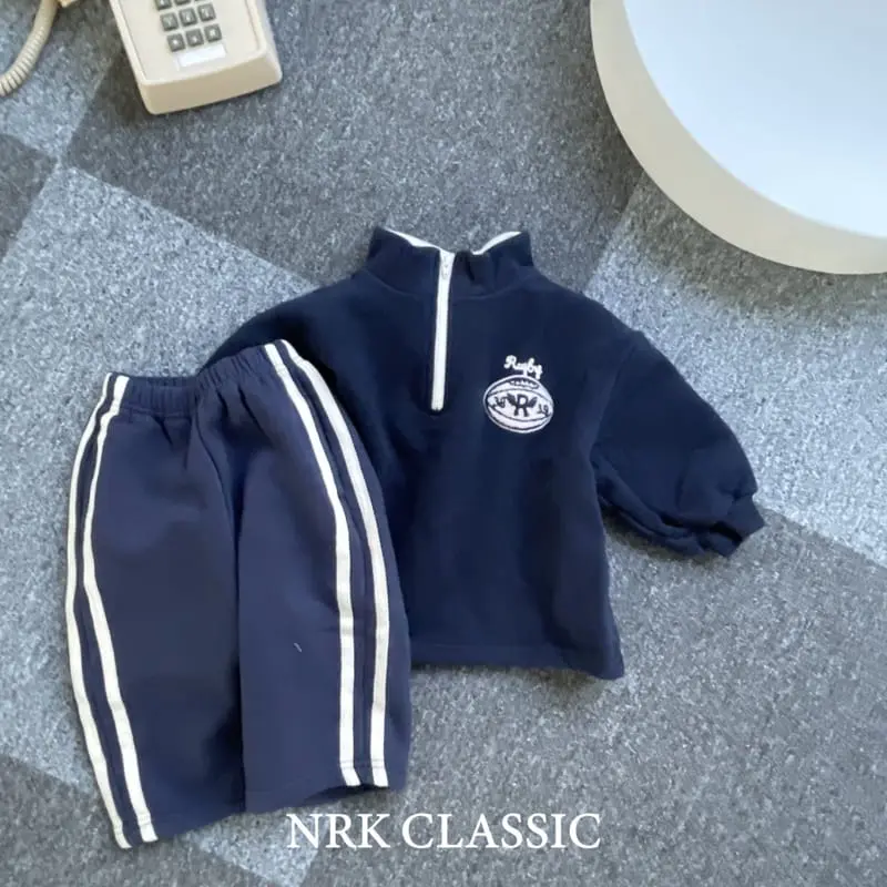 Nrk - Korean Children Fashion - #childrensboutique - Zipper Embroidery Sweatshirt - 3