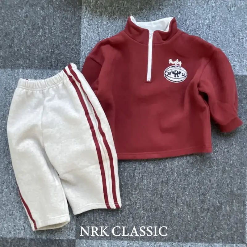 Nrk - Korean Children Fashion - #childrensboutique - Zipper Embroidery Sweatshirt - 4