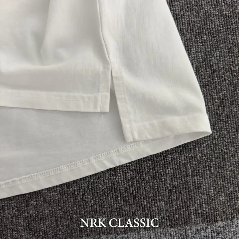 Nrk - Korean Children Fashion - #designkidswear - Basic Slit Tee - 9