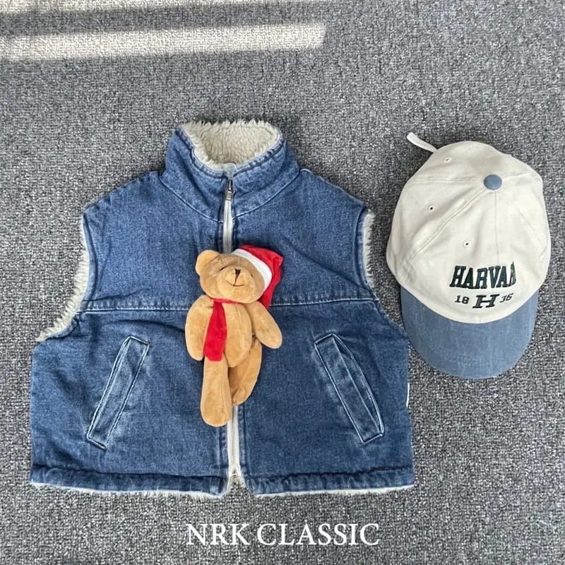 Nrk - Korean Children Fashion - #discoveringself - Denim Vest