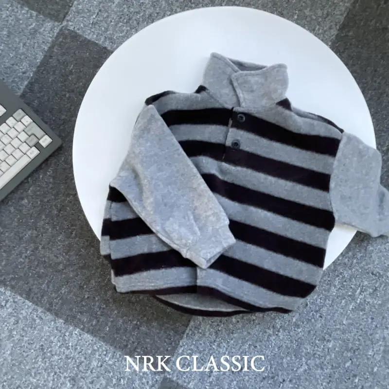 Nrk - Korean Children Fashion - #discoveringself - Canty Collar Tee - 2