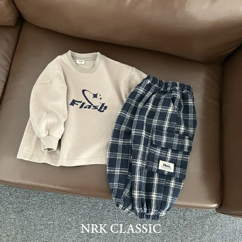 Nrk - Korean Children Fashion - #discoveringself - Cargo Check Pants - 6