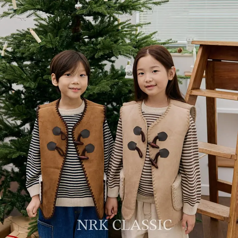 Nrk - Korean Children Fashion - #fashionkids - Sa Small St Knit Tee - 10