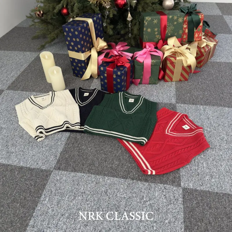 Nrk - Korean Children Fashion - #fashionkids - School Look Vest - 7