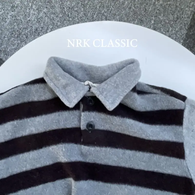 Nrk - Korean Children Fashion - #fashionkids - Canty Collar Tee - 4