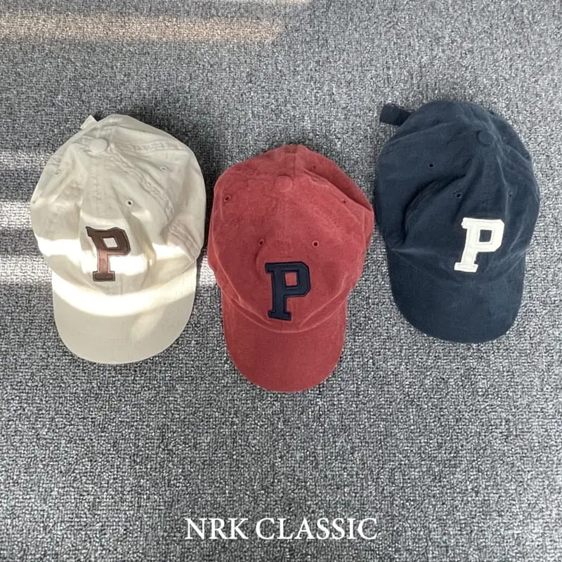 Nrk - Korean Children Fashion - #kidsshorts - P Logo Cap