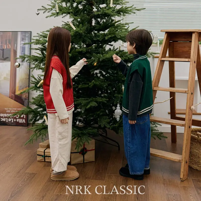 Nrk - Korean Children Fashion - #kidzfashiontrend - School Look Vest - 10
