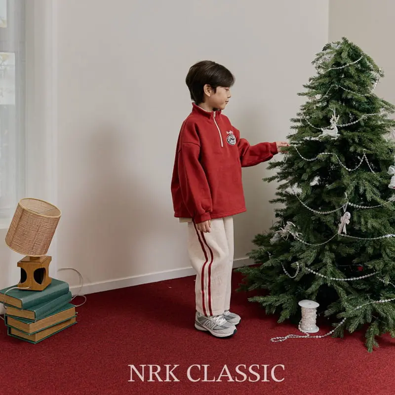 Nrk - Korean Children Fashion - #littlefashionista - Zipper Embroidery Sweatshirt - 11