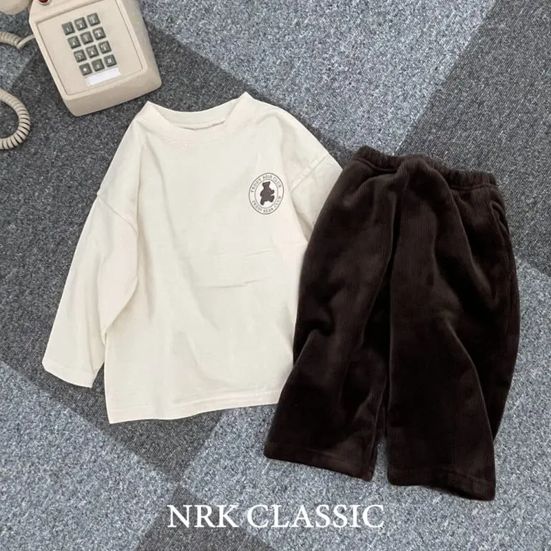 Nrk - Korean Children Fashion - #littlefashionista - Bear Basic Tee - 6
