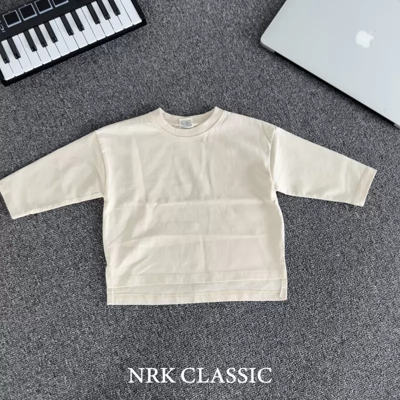 Nrk - Korean Children Fashion - #littlefashionista - Basic Slit Tee - 2
