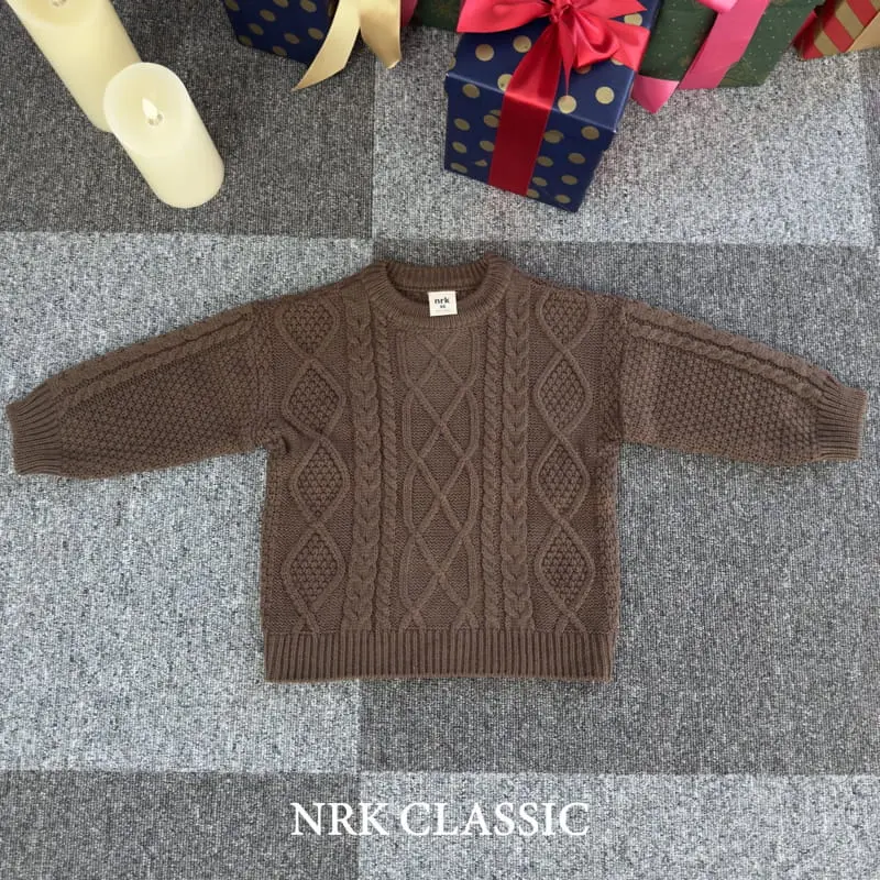 Nrk - Korean Children Fashion - #magicofchildhood - Fisher Knit Tee