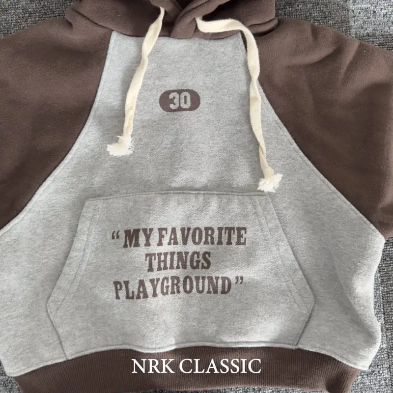 Nrk - Korean Children Fashion - #magicofchildhood - Color Hoody Set - 3