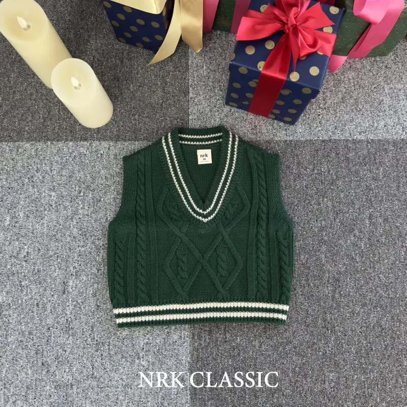Nrk - Korean Children Fashion - #prettylittlegirls - School Look Vest
