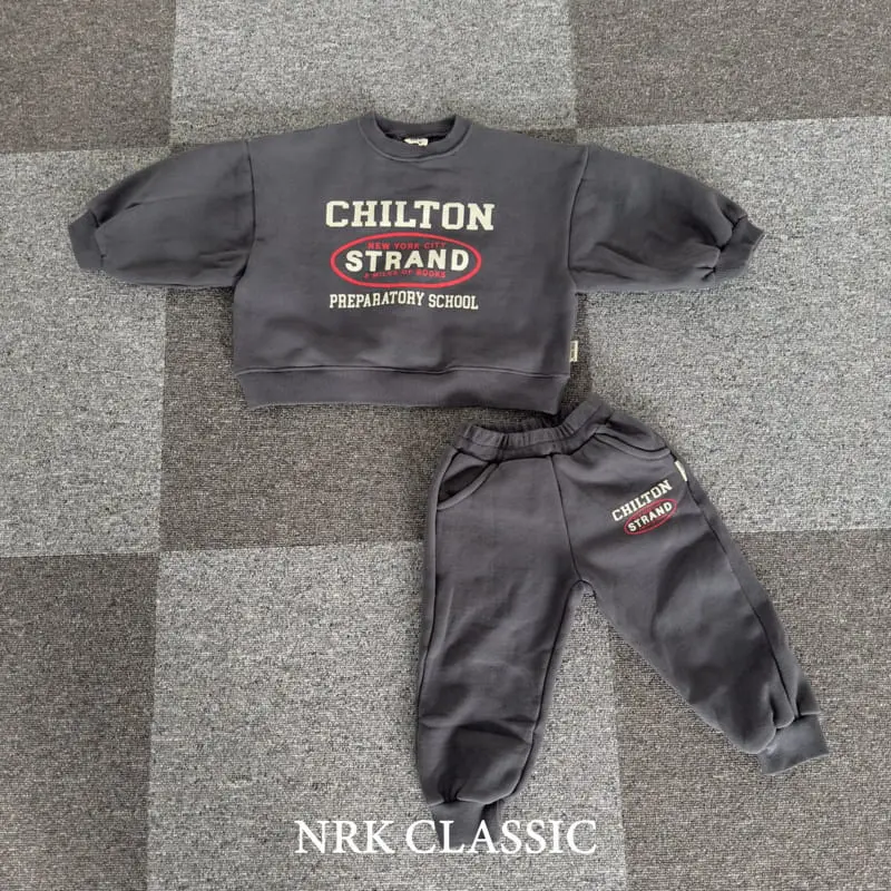 Nrk - Korean Children Fashion - #prettylittlegirls - Chil Terry Top Bottom Set