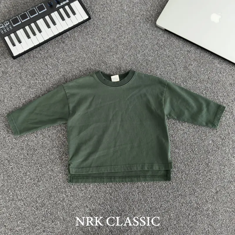 Nrk - Korean Children Fashion - #prettylittlegirls - Basic Slit Tee - 5