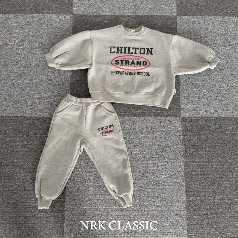 Nrk - Korean Children Fashion - #todddlerfashion - Chil Terry Top Bottom Set - 2