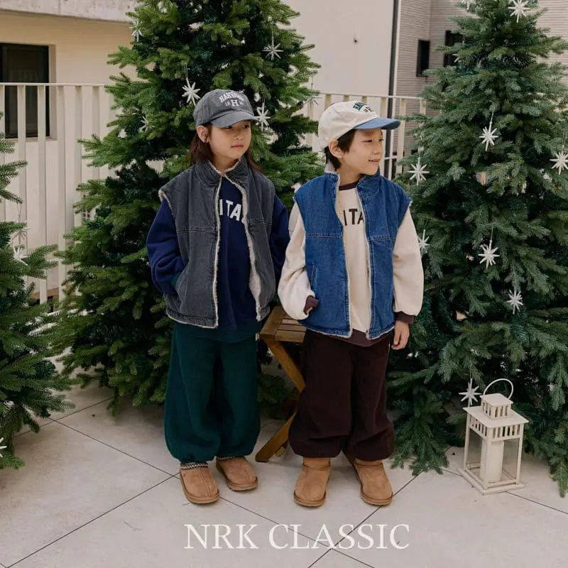 Nrk - Korean Children Fashion - #toddlerclothing - Denim Vest - 12