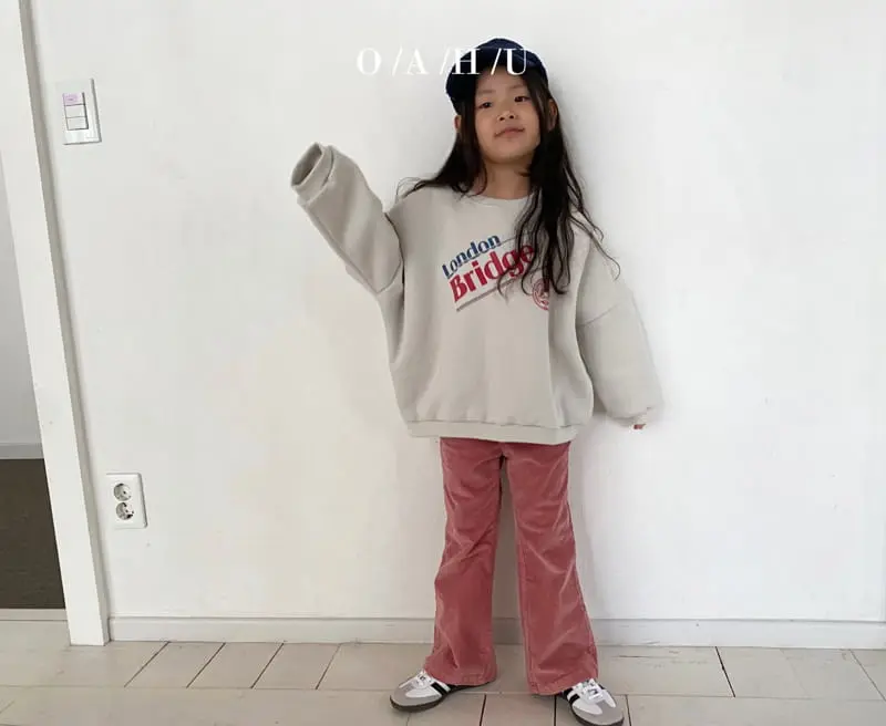O'Ahu - Korean Children Fashion - #Kfashion4kids - London Bridge Sweashirt