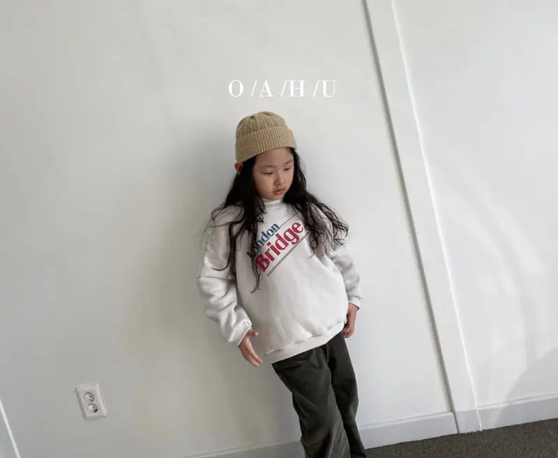 O'Ahu - Korean Children Fashion - #childofig - London Bridge Sweashirt - 9