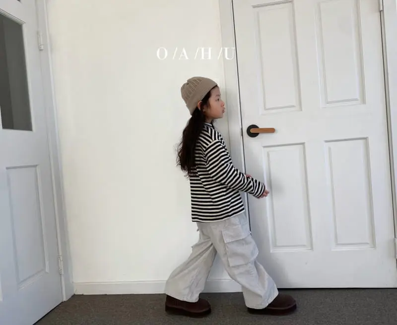 O'Ahu - Korean Children Fashion - #discoveringself - Setter Rib Cargo Pants