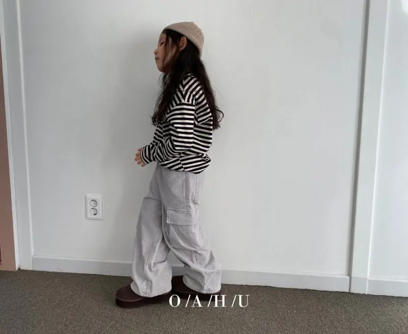 O'Ahu - Korean Children Fashion - #kidsshorts - Setter Rib Cargo Pants - 3