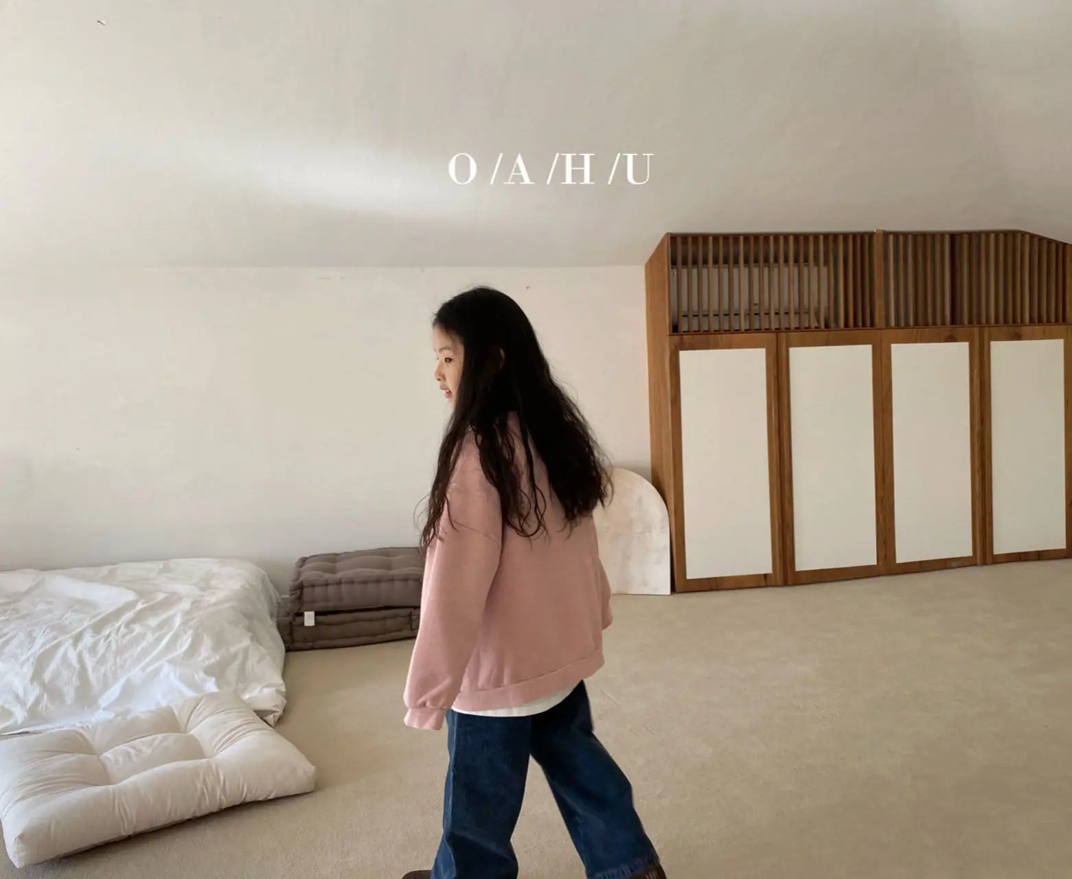 O'Ahu - Korean Children Fashion - #magicofchildhood - Salty Dyeing Warm Sweatshirt With Mom - 6