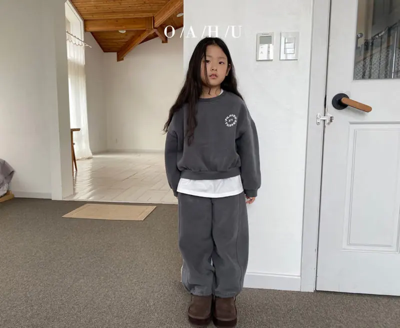 O'ahu - Korean Children Fashion - #Kfashion4kids - Woof Short Sweatshirt - 7