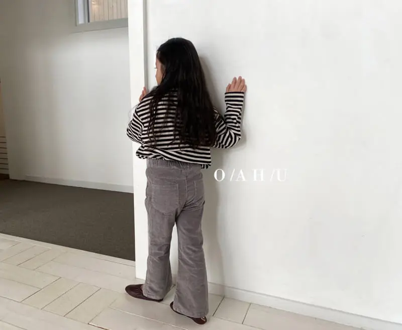 O'ahu - Korean Children Fashion - #magicofchildhood - Muze Velvet Pants - 5