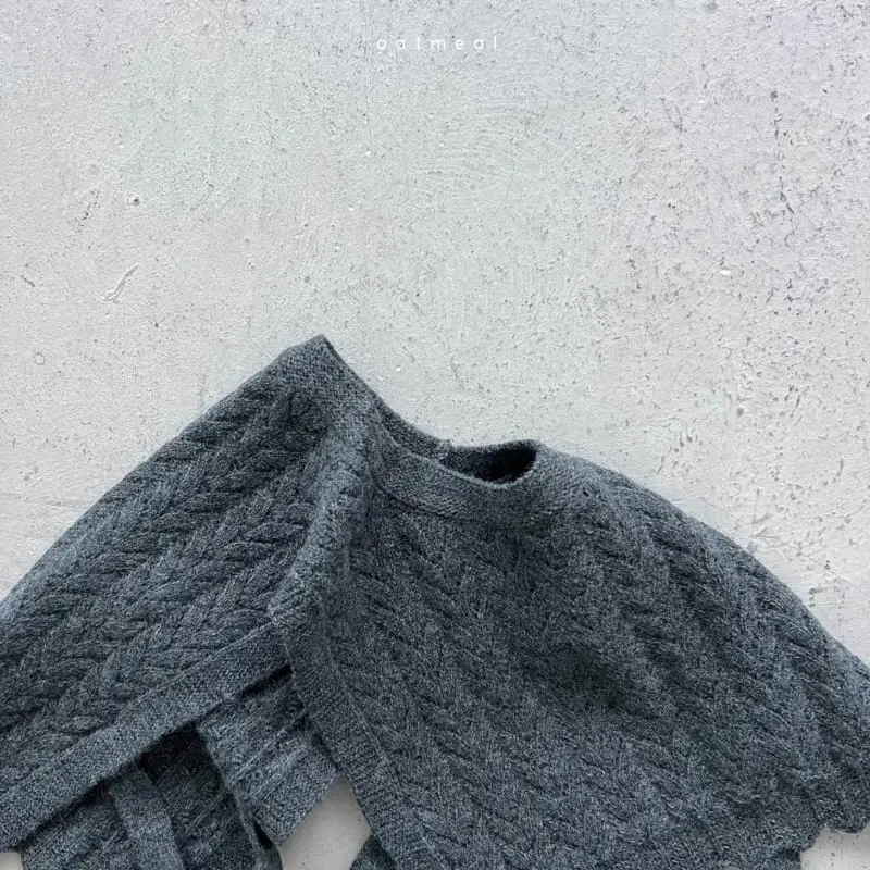 Oatmeal - Korean Children Fashion - #Kfashion4kids - Laz Vest Warmer - 2