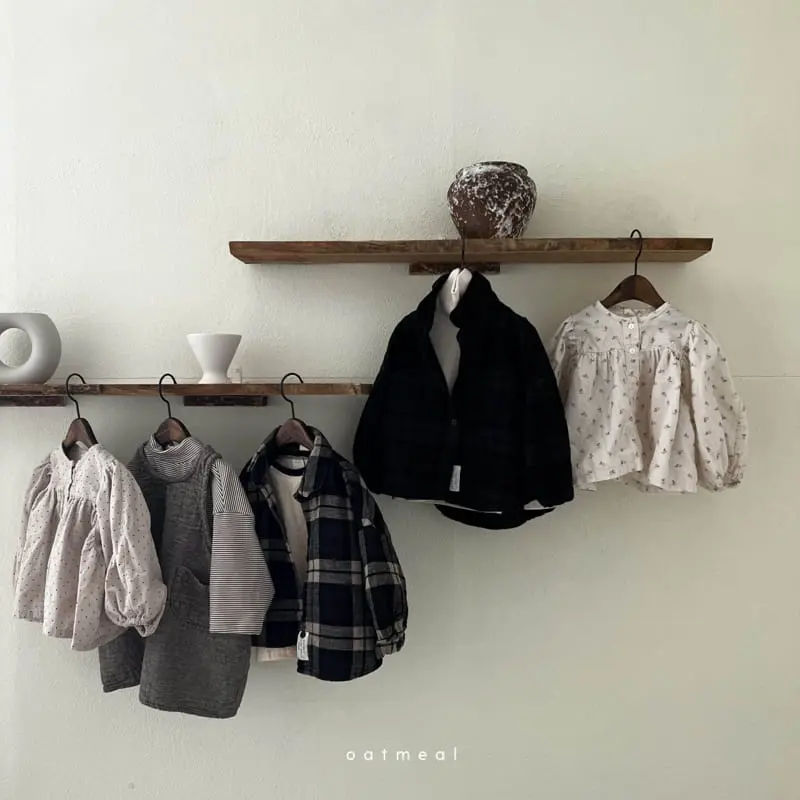 Oatmeal - Korean Children Fashion - #childrensboutique - Ping Pong Turtleneck Tee - 4