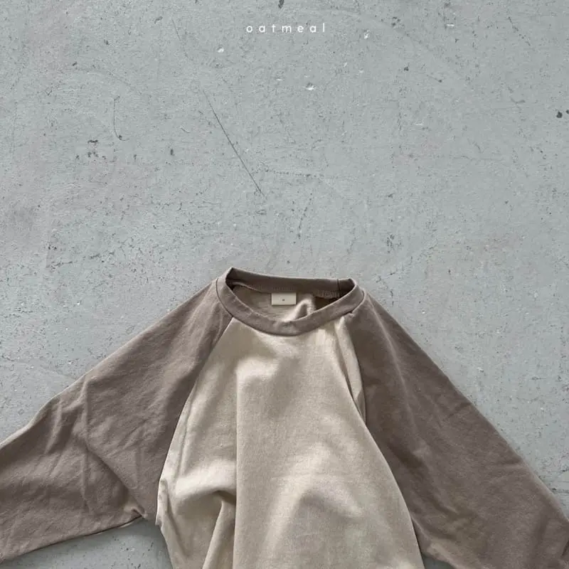 Oatmeal - Korean Children Fashion - #discoveringself - Berron Tee - 2