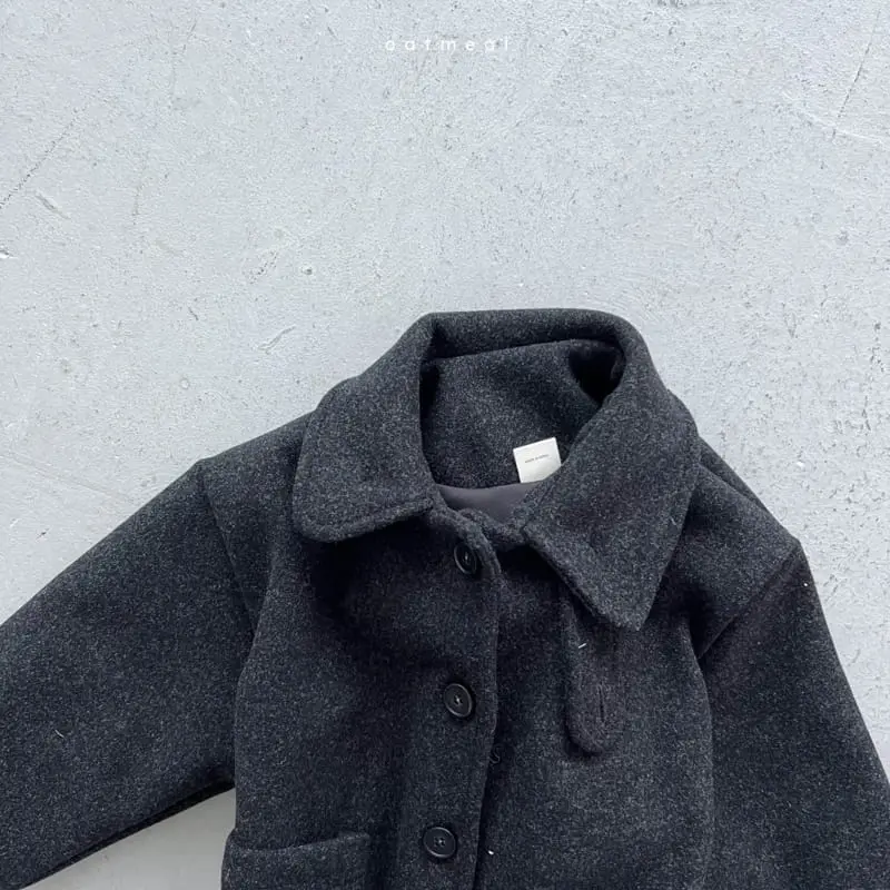 Oatmeal - Korean Children Fashion - #discoveringself - Prang Coat