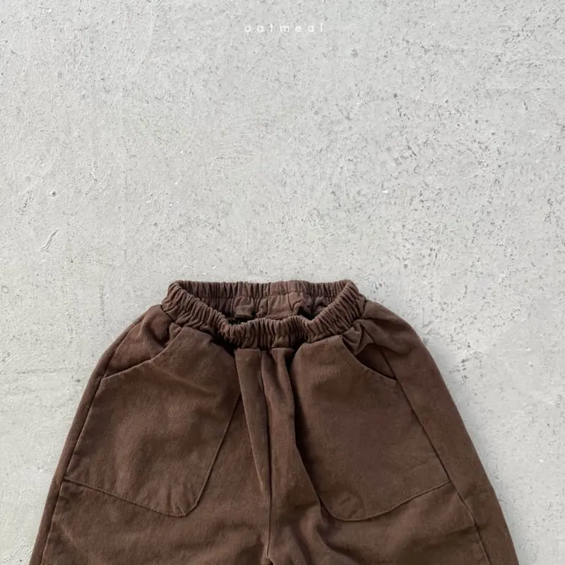 Oatmeal - Korean Children Fashion - #kidsshorts - Putig Pants - 2