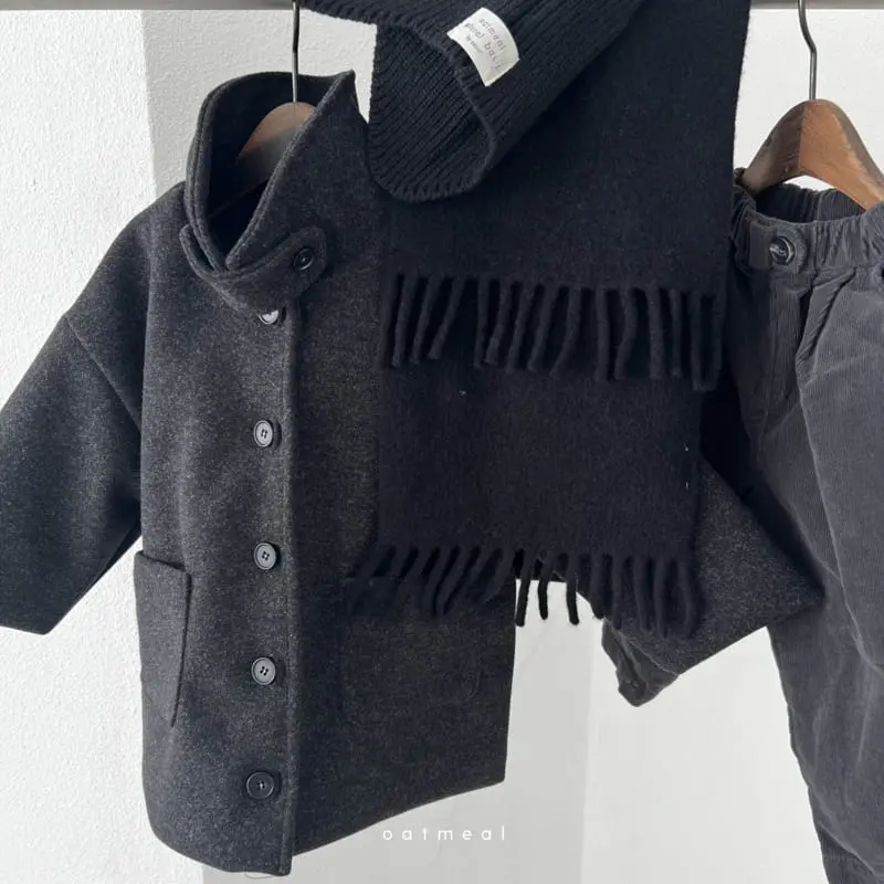 Oatmeal - Korean Children Fashion - #kidsshorts - Prang Coat - 4