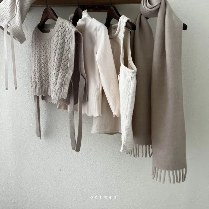 Oatmeal - Korean Children Fashion - #Kfashion4kids - More Muffler - 4