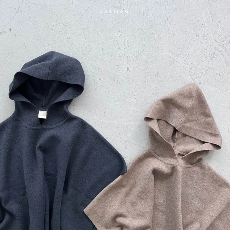 Oatmeal - Korean Children Fashion - #minifashionista - Dear Knir Cape - 2