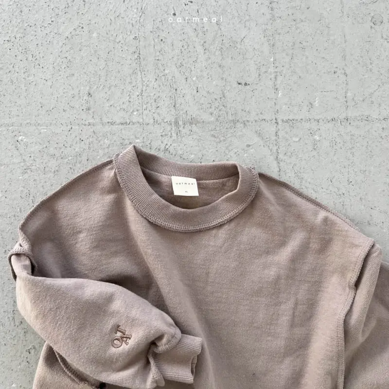 Oatmeal - Korean Children Fashion - #toddlerclothing - Have Sweatshirt - 2