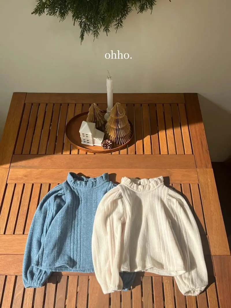 Ohho - Korean Children Fashion - #discoveringself - Cozy Frill Blouse - 10