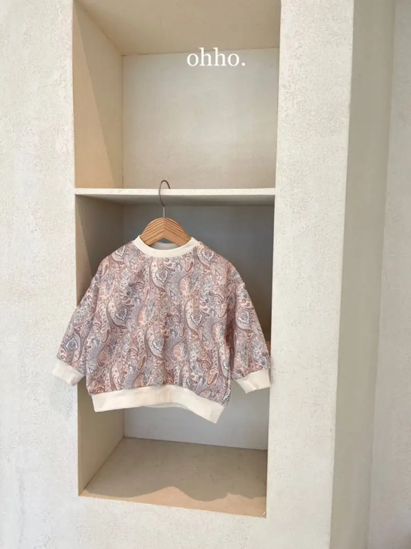 Ohho - Korean Children Fashion - #kidzfashiontrend - Luis Sweatshirt
