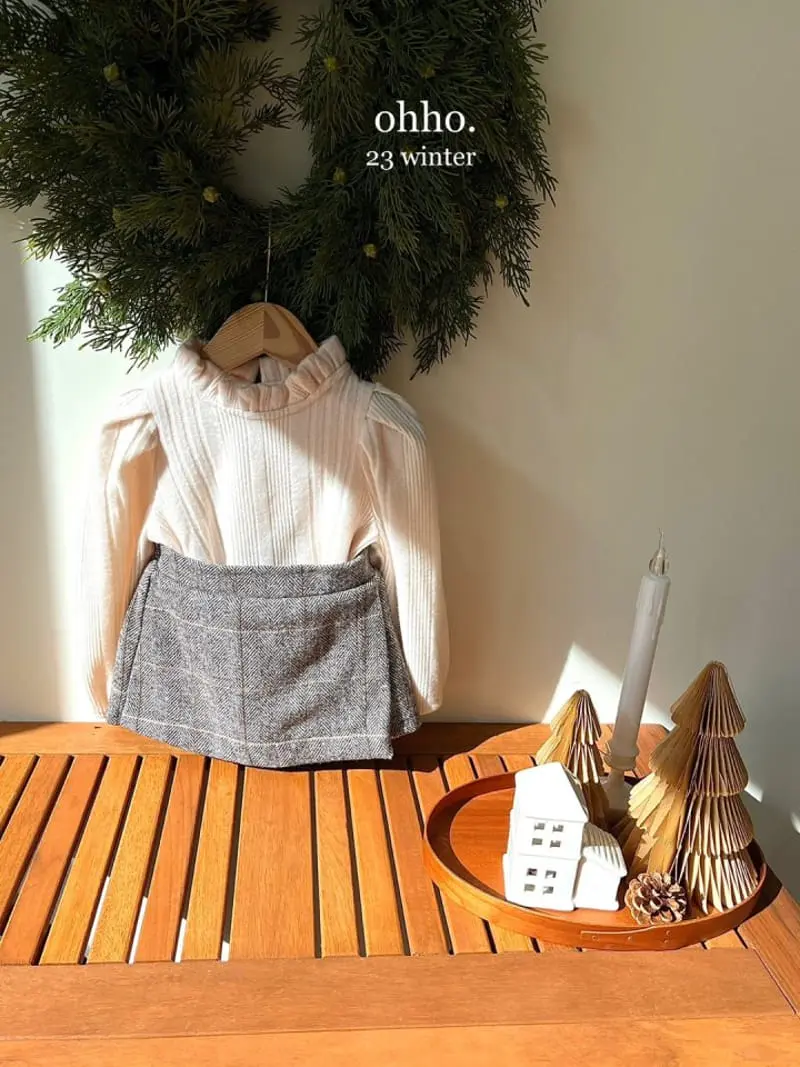 Ohho - Korean Children Fashion - #minifashionista - Herringbone Pants - 4