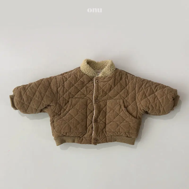 Onu - Korean Children Fashion - #childrensboutique - Rib Fleece Jumper