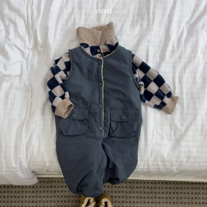 Onu - Korean Children Fashion - #childrensboutique - Collar Fleece Tee - 10