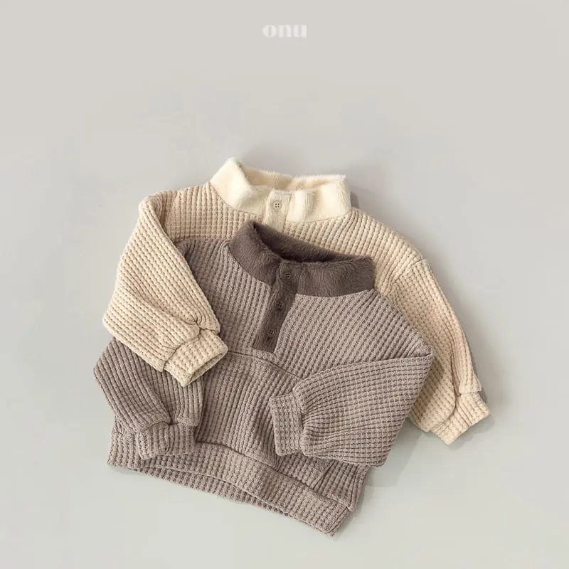 Onu - Korean Children Fashion - #fashionkids - Croiffle Sweatshirt - 4