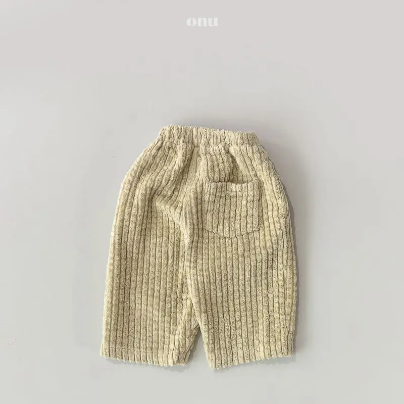 Onu - Korean Children Fashion - #kidzfashiontrend - Rib Pants - 6