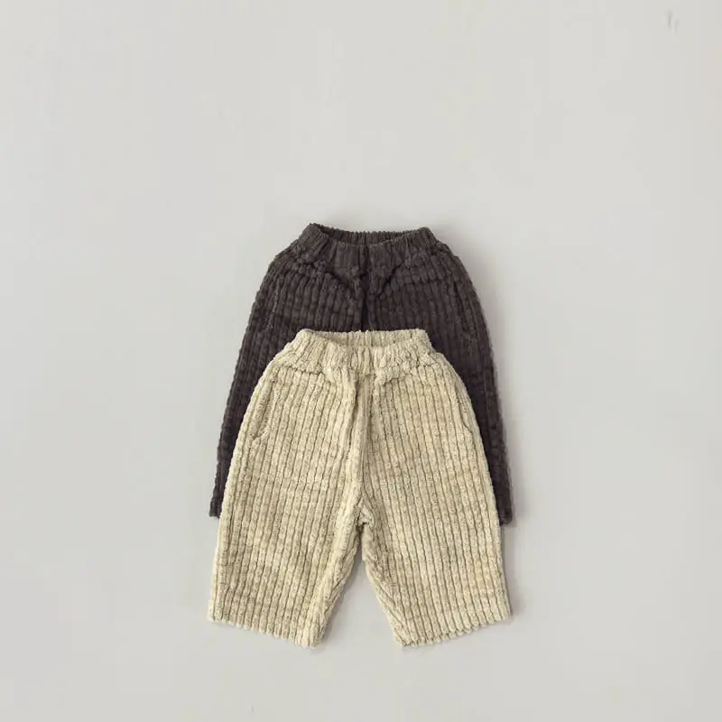 Onu - Korean Children Fashion - #prettylittlegirls - Rib Pants - 11