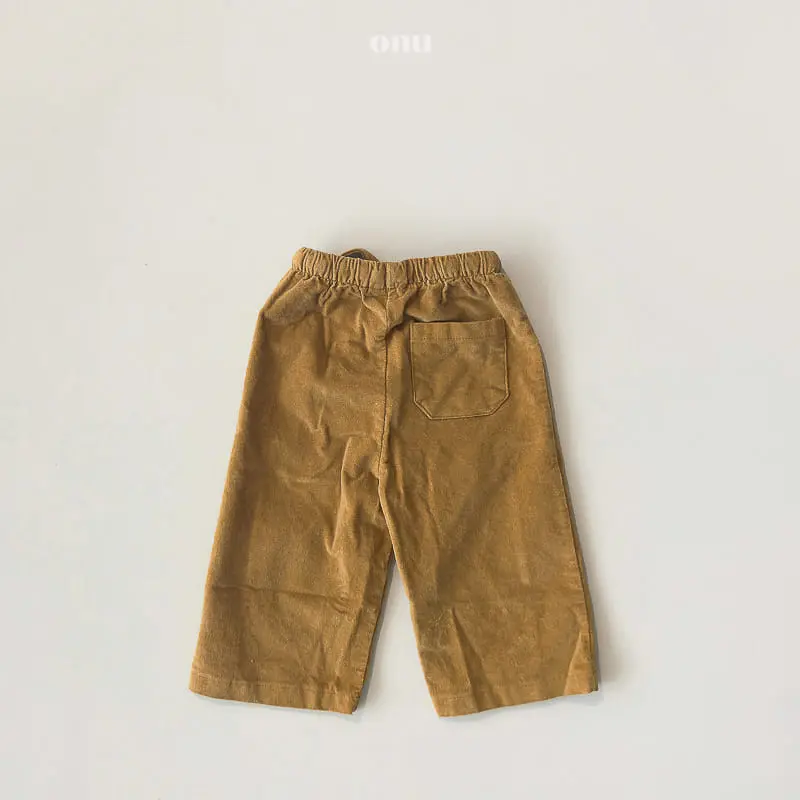 Onu - Korean Children Fashion - #stylishchildhood - Veloure Pants - 6