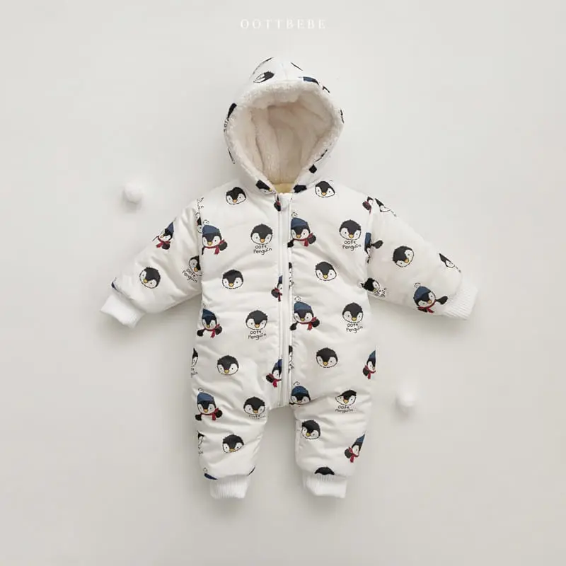 Oott Bebe - Korean Baby Fashion - #babyboutique - Snow Warm Bodysuit - 12